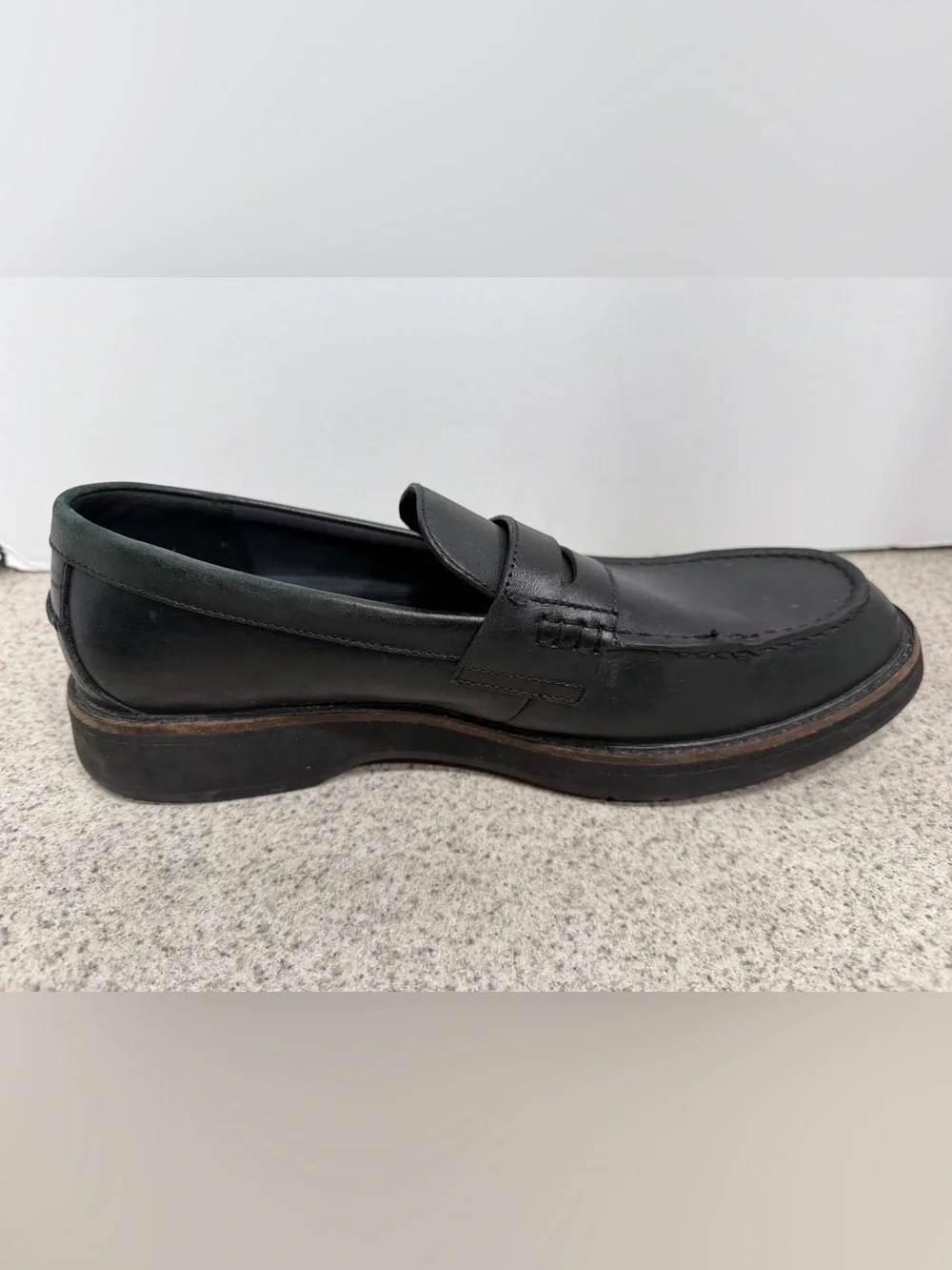 COLE HAAN Osborn Grand Leather Penny Loafer Black C36157 Men's Size 10M